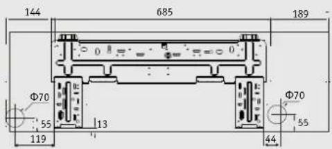 144 685 189 Φ70 55 13 119 Φ70 55 44