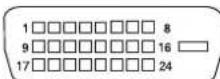 IIYAMA ProLite E435S - CONNECTOR PIN ASSIGNMENT - 2