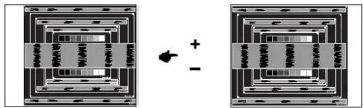Diagram showing two identical microchip or circuit layout diagrams with labeled components and polarity indicators