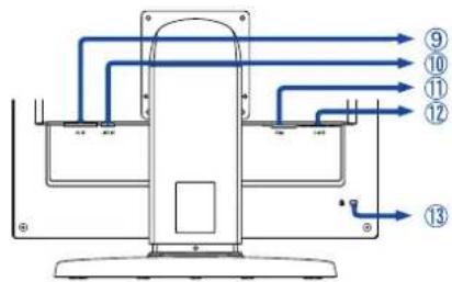 Technical diagram of a mechanical or electrical device with numbered components and flow arrows indicating direction