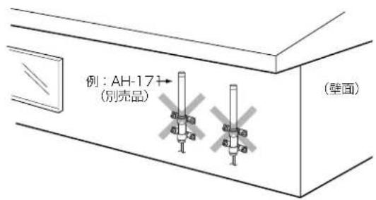 ICOM AP-900 - ■ アンテナを設置するときのご注意 - 3