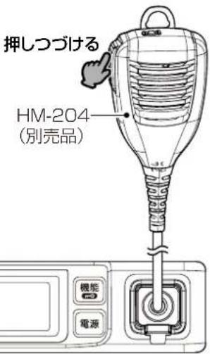 押しつづける HM-204 (別売品)