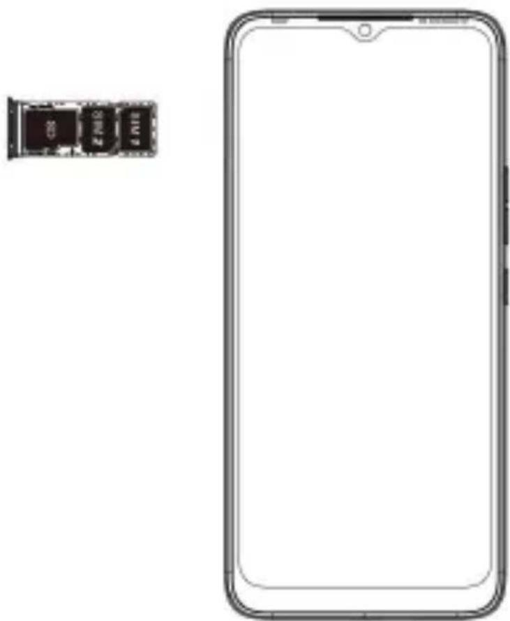 TECNO POP 5 Pro - SIM/SD card installation - 1
