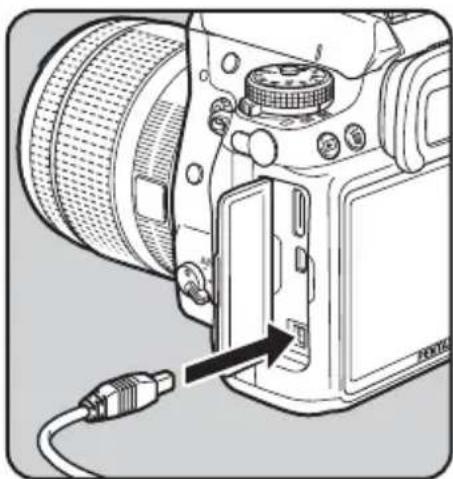 RICOH K-7 - ACアダプター(別売品)を使用する - 2