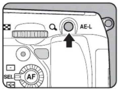 RICOH K-7 - AE-Lボタンを押す - 1