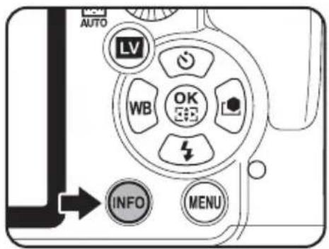 AUTO LV WB OK OK INFO MENU