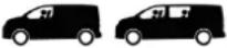 TOYOTA ProAce (2024) - Tabela përmbledhëse për instalimin e sexholinove universale, ISOFIX dhe i-Size - 1