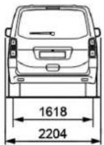 TOYOTA ProAce (2024) - Përmasat (mm) - 22