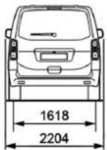 TOYOTA ProAce (2024) - Përmasat (mm) - 4