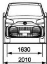 TOYOTA ProAce (2024) - Përmasat (mm) - 25