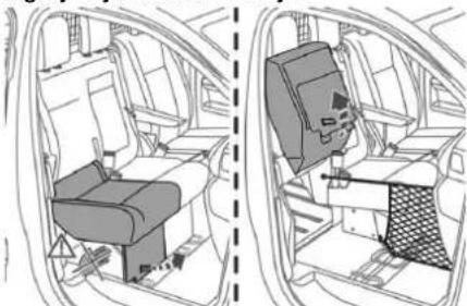 TOYOTA ProAce (2024) - Jastëk sediljeje me palosje - 1