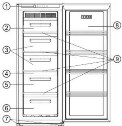 HISENSE MTZ55183FF - View of the appliance - 1