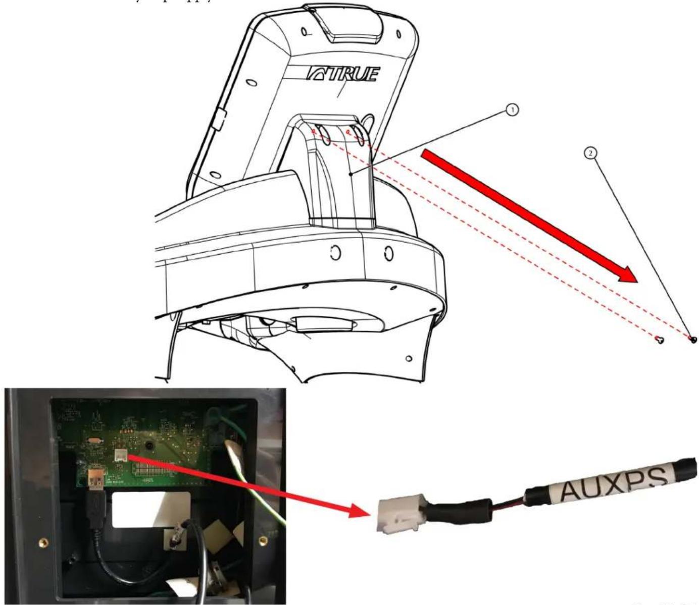 True TV Mounting Kit - ASSEMBLY STEPS: - 1