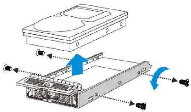 Diagram illustrating the internal structure and drive mechanism of a computer drive, showing components like a hard disk, internal expansion, and external ports.