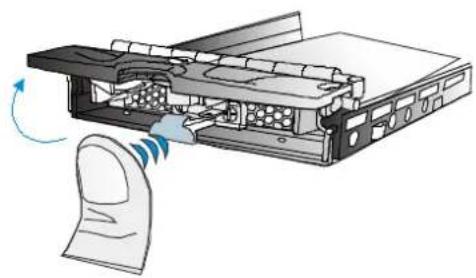 Surveon SMR2016 - Inserting Hard Drive into Drive Tray (Rackmount Series) - 1