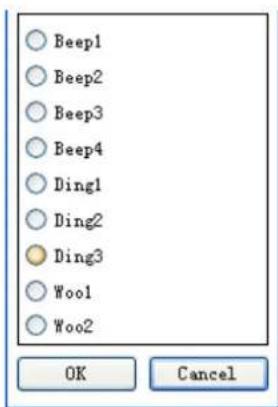 Beep1 Beep2 Beep3 Beep4 Ding1 Ding2 Ding3 Woo1 Woo2 OK Cancel