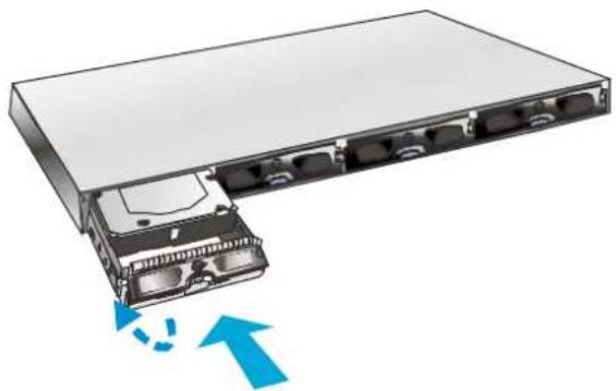 Surveon SMR2016 - Inserting Hard Drive into Drive Tray (Rackmount Series) - 3