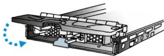 Surveon SMR2016 - Inserting Hard Drive into Drive Tray (Desktop Series) - 4