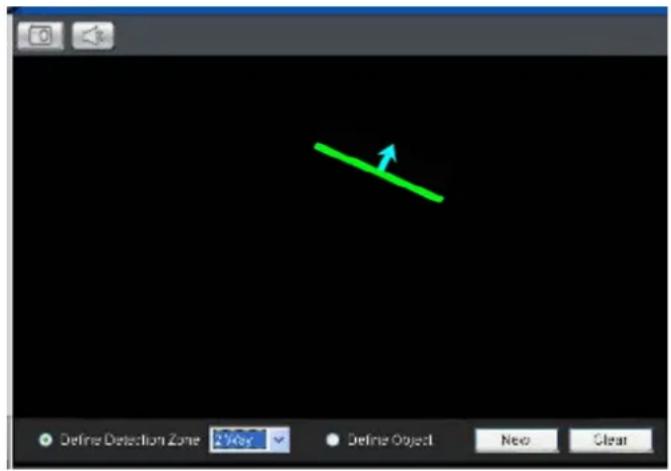 Define Detection Zone 2400 Define Object Neo Clear