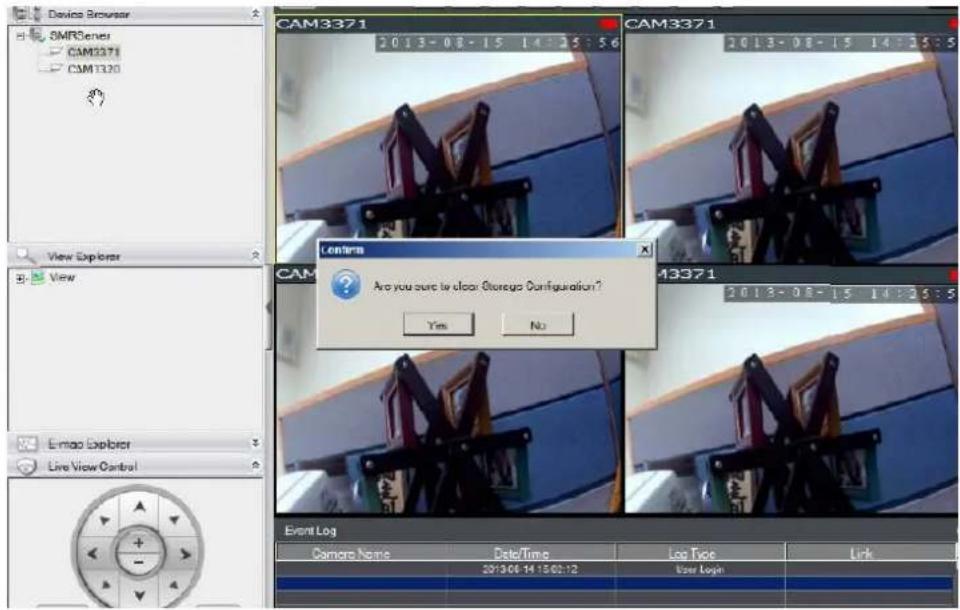 Device Browser SMRServer CAM3371 CAM3370 View Explorer View Limito Explorer Live View Control CAM3371 2013-08-15 14:25:56 2013-08-15 14:25:56 Controls Are you sure to show Storage Configuration? Yes No CAM3371 2013-08-15 14:25:56 Event Log Camera Name waterTime Log Time Link 201304-14 15:02:12 User Login