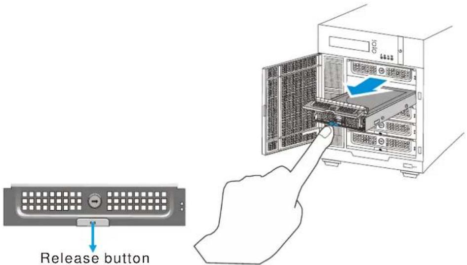 Release button