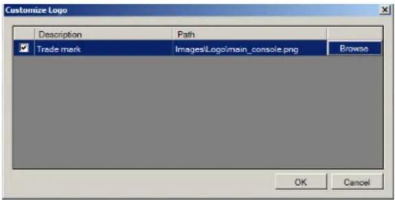 Customize Logo Description Path Trade mark Images\Logo\main_console.png Browse OK Cancel