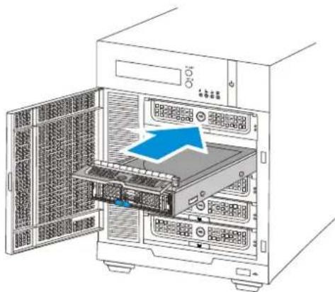 Surveon SMR2016 - Inserting Hard Drive into Drive Tray (Desktop Series) - 3