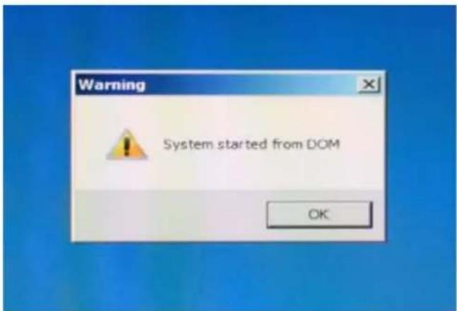 Warning System started from DOM OK