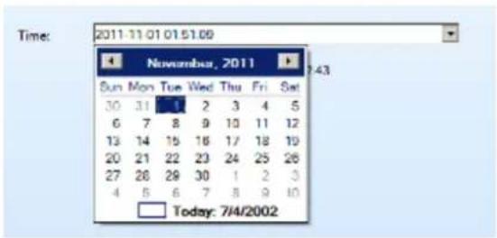 Time: 2011-11-01 01:51.09 November, 2011 Sun Mon Tue Wed Thu Fri Sat 30 31 9 2 3 4 5 6 7 8 9 10 11 12 13 14 15 16 17 18 19 20 21 22 23 24 25 26 27 28 29 30 1 2 3 4 5 6 7 8 9 10 Today: 7/4/2002