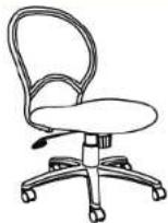 BOSS B6205 - BOTTOM OF SEAT CUSHION. - 10