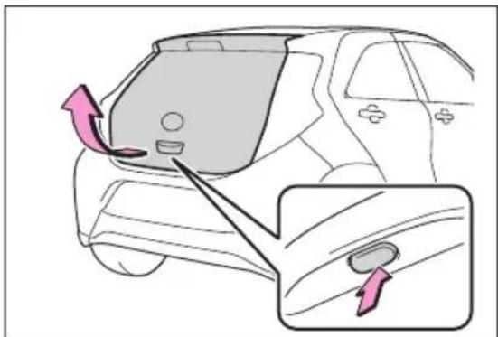 TOYOTA Aygo X (2025) - Отварање/затварање задњих врата - 1
