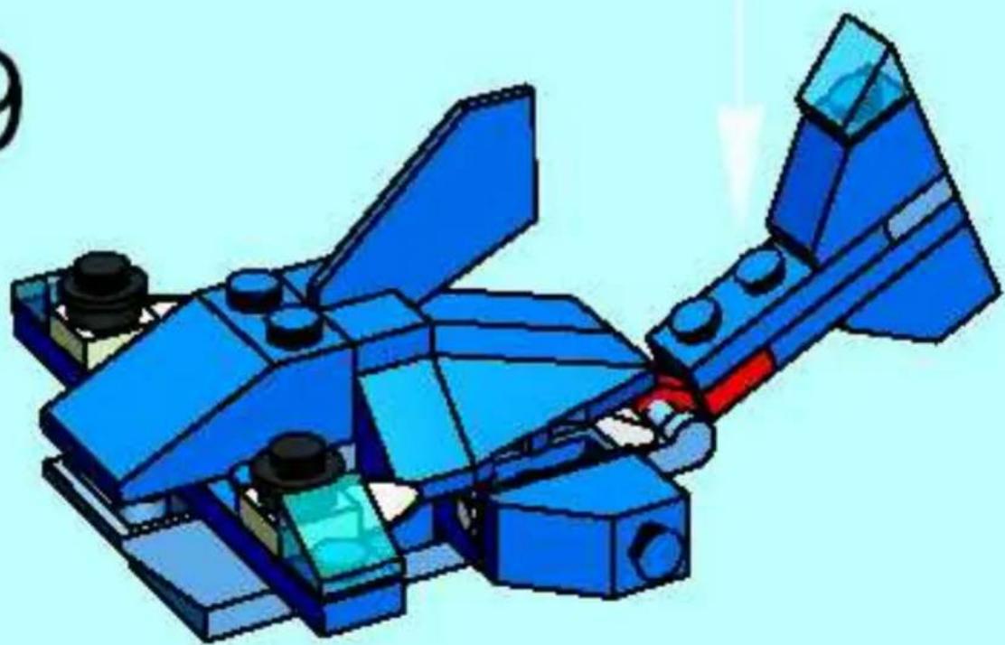 LEGO Aqua Pod - 4339 - 45