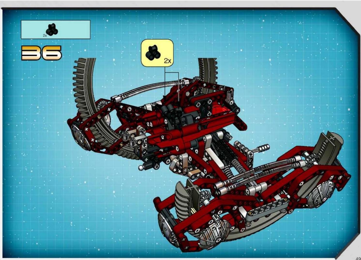 LEGO Hailfire Droid (TM) - STAR WARS - 125
