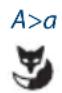 AASTRA 5370 - Skifta mellan gemener och versaler - 1