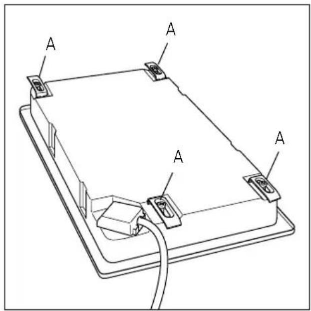CDA HCC310SS - FASTENING THE APPLIANCE - 1