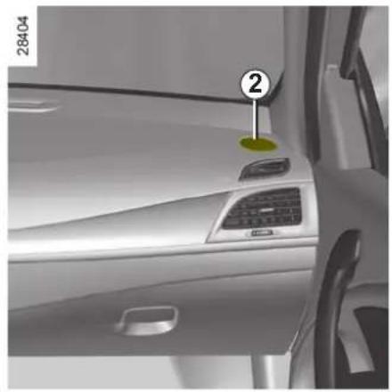 RENAULT Megane (2008) - Plats för radio 1 - 1