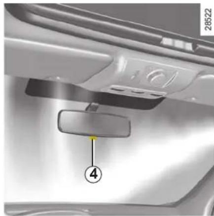 RENAULT Megane (2008) - Infällbara backspeglar - 2