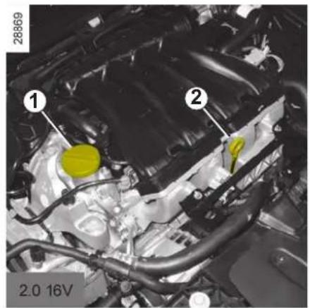 28869 ① ② 2.0 16V
