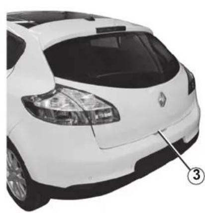 RENAULT Megane (2008) - RENAULT HANDSFREE-KORT: Användning (1/3) - 3