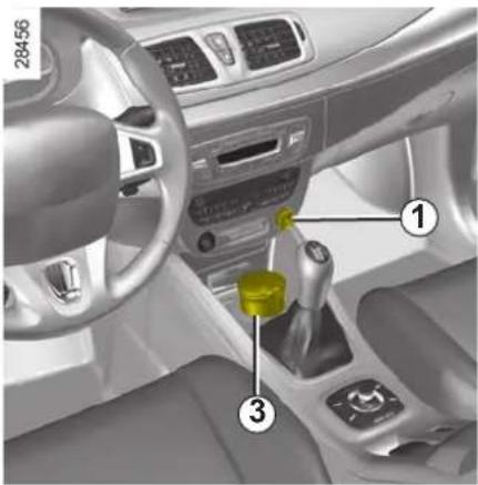 RENAULT Megane (2008) - ASKKOPP/CIGARRETTÄNDARE/ELUTTAG - 1