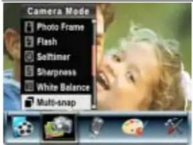 AGFAPHOTO DV-5000G - Display Screen Multi-Snap Option - 1
