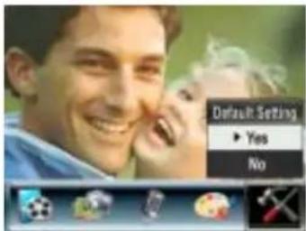AGFAPHOTO DV-5000G - Submenu Display Screen Default Setting Options - 2