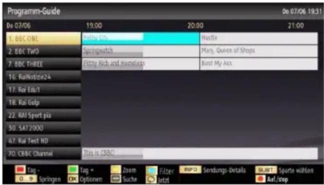 VESTEL 22PF5021K - Electronic Programme Guide (EPG) - 1