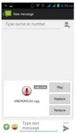 GIGABYTE Akta A4 - To create a voice message - 1