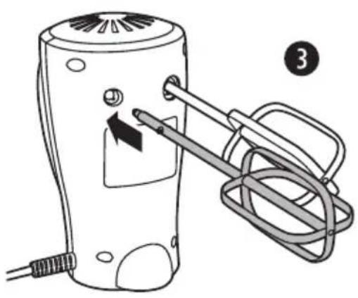 BREVILLE Pick & Mix VFP070 - Fitting the beaters - 3