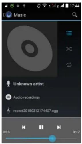 GIGABYTE GSmart Roma RX - Music - 2