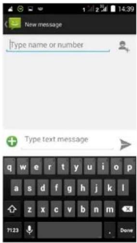 GIGABYTE GSmart Roma RX - Google™ keyboard - 1