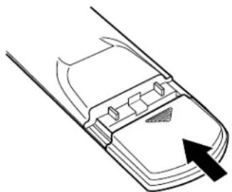 TOSHIBA W 701 - Setting up the Remote Control - 3