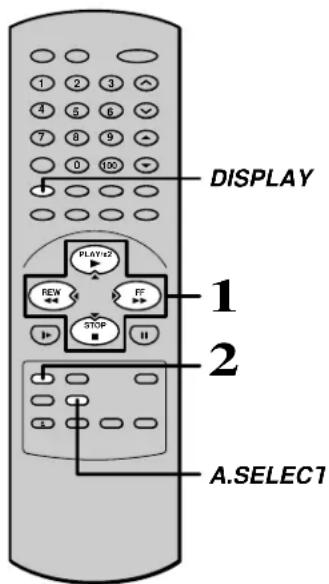 DISPLAY 1 2 A. SELECT7