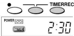 TIMERREC POWER ○○ TIMER 2:30
